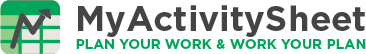My Activity Sheet